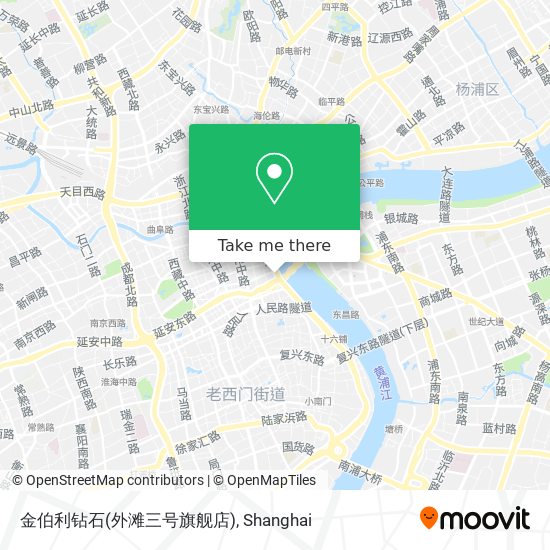 金伯利钻石(外滩三号旗舰店) map