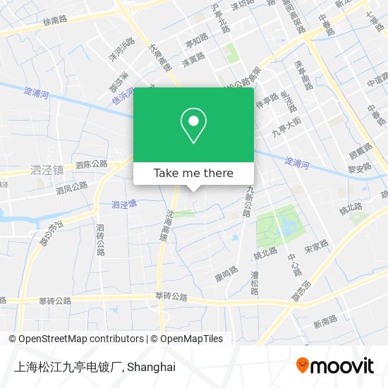 上海松江九亭电镀厂 map