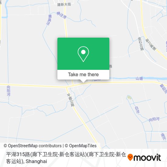 平湖315路(廊下卫生院-新仓客运站)(廊下卫生院-新仓客运站) map