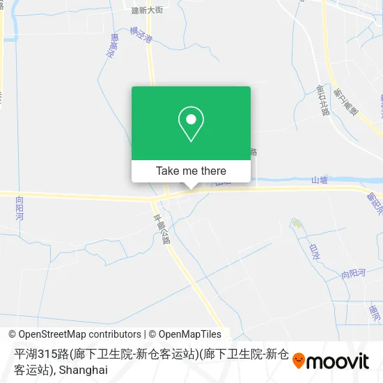 平湖315路(廊下卫生院-新仓客运站)(廊下卫生院-新仓客运站) map