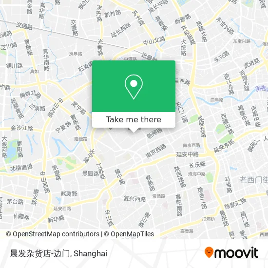 晨发杂货店-边门 map