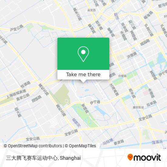 三大腾飞赛车运动中心 map