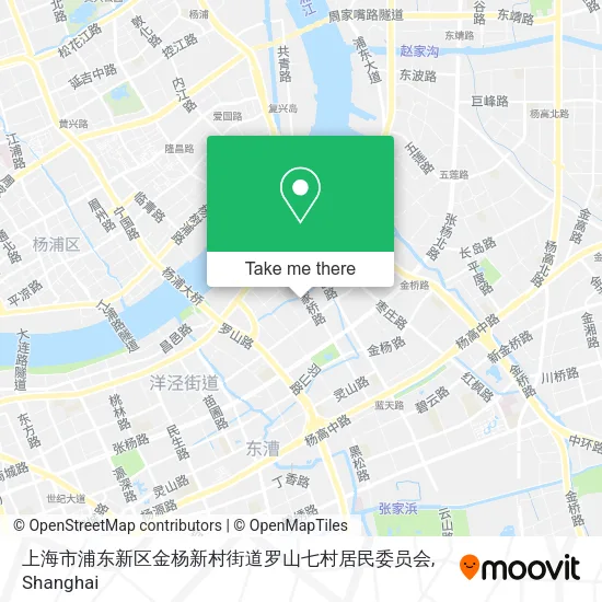 上海市浦东新区金杨新村街道罗山七村居民委员会 map