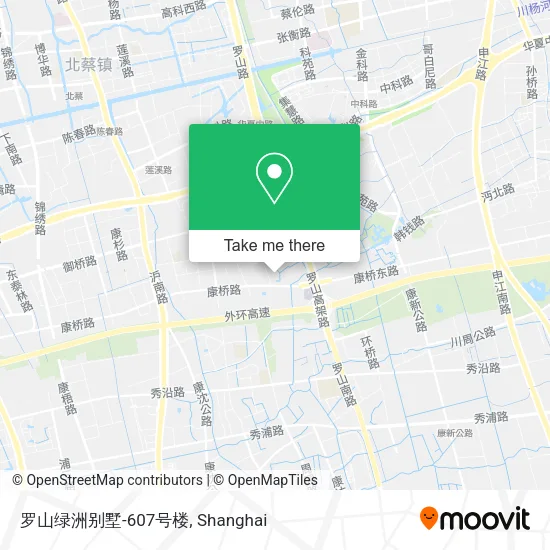 罗山绿洲别墅-607号楼 map