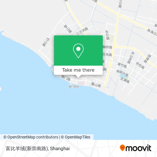 富比羊绒(新崇南路) map