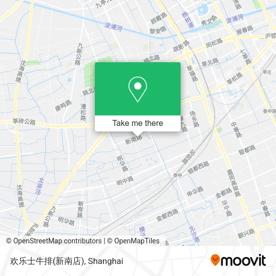 欢乐士牛排(新南店) map