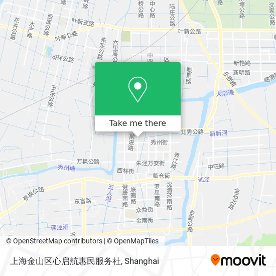 上海金山区心启航惠民服务社 map