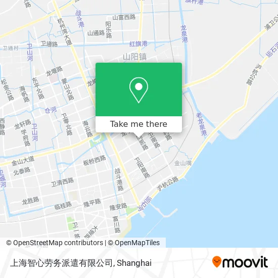 上海智心劳务派遣有限公司 map