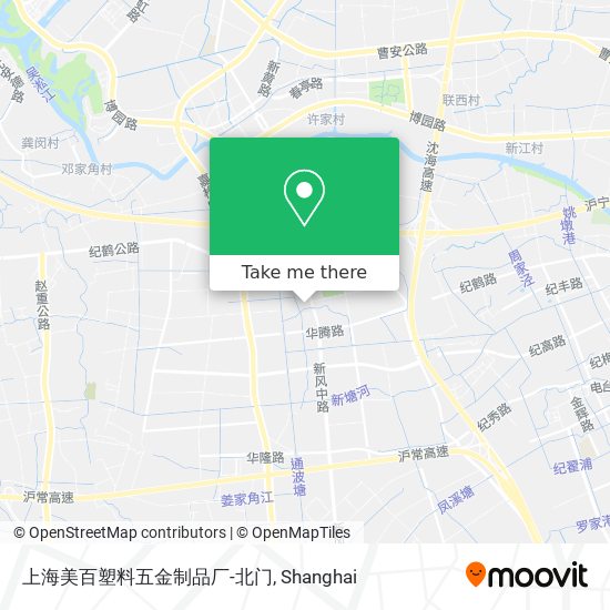 上海美百塑料五金制品厂-北门 map