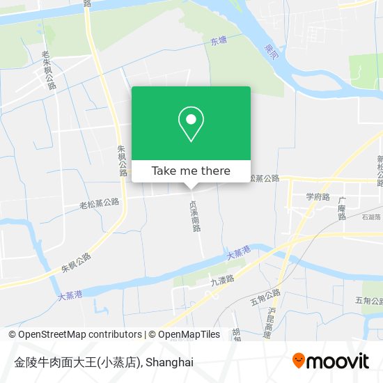 金陵牛肉面大王(小蒸店) map
