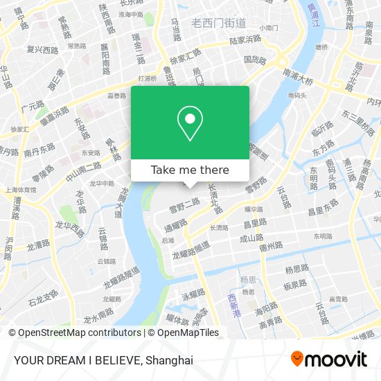 YOUR DREAM I BELIEVE map