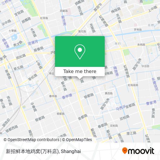 新招鲜本地鸡窝(万科店) map