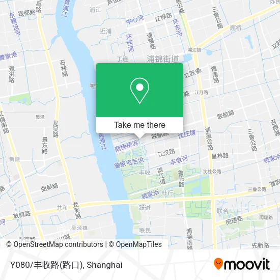 Y080/丰收路(路口) map