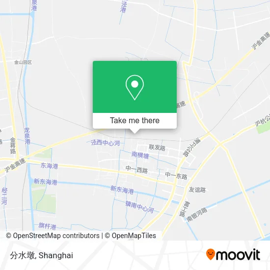 分水墩 map