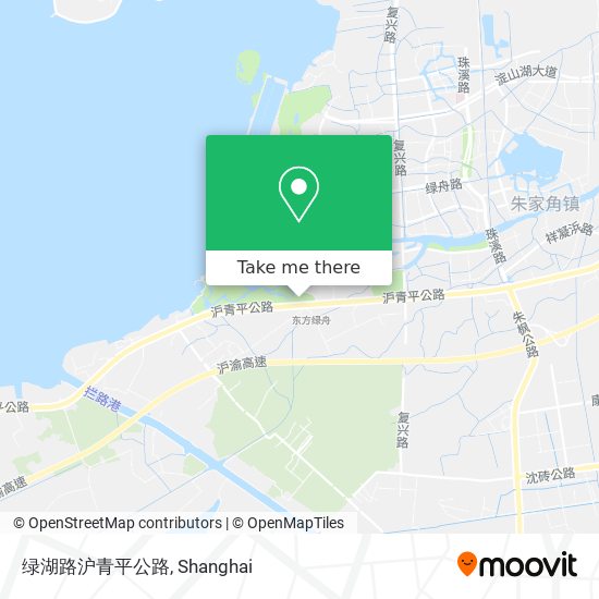 绿湖路沪青平公路 map