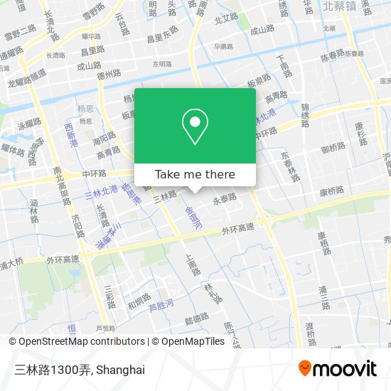 三林路1300弄 map