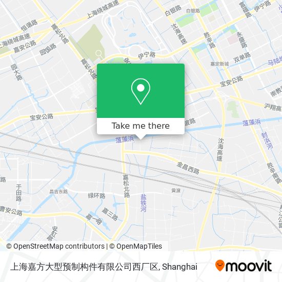 上海嘉方大型预制构件有限公司西厂区 map