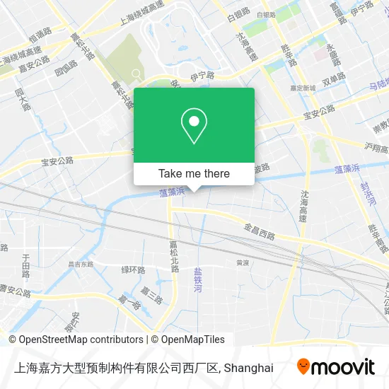 上海嘉方大型预制构件有限公司西厂区 map