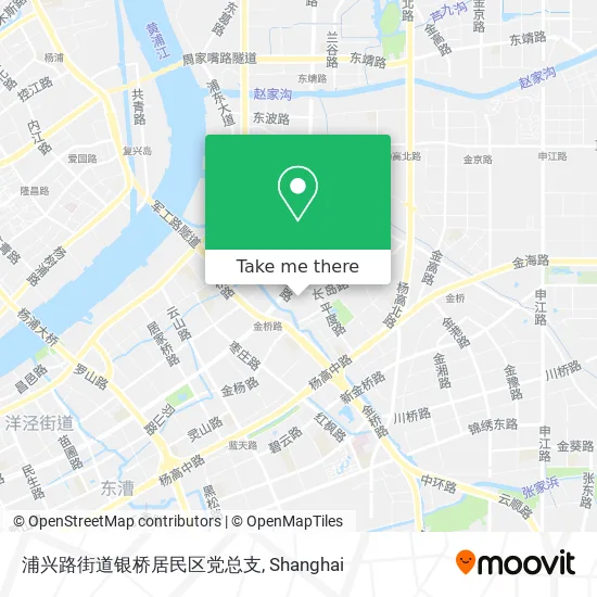 浦兴路街道银桥居民区党总支 map