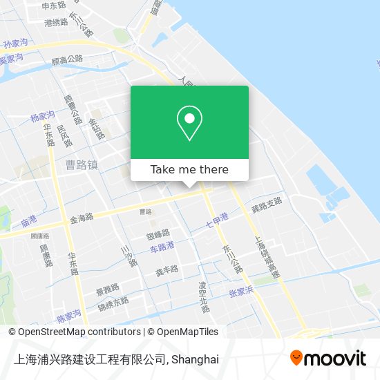 上海浦兴路建设工程有限公司 map