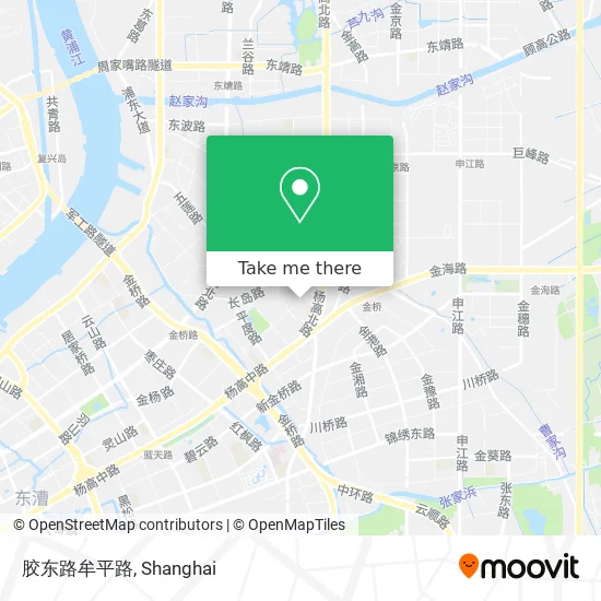 胶东路牟平路 map