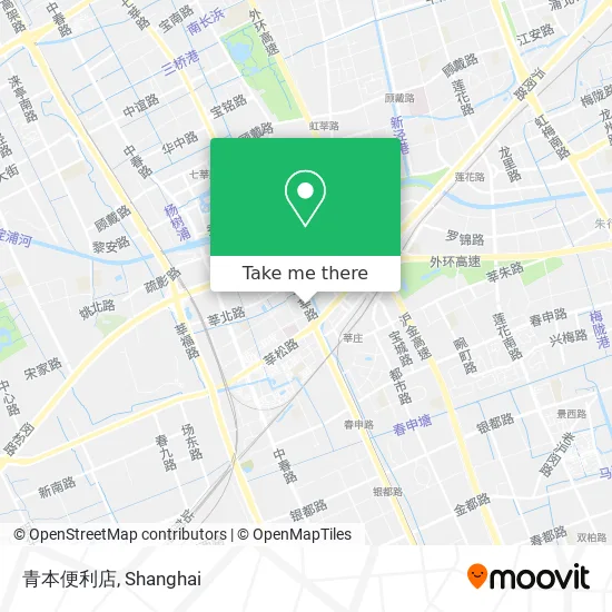 青本便利店 map