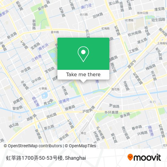 虹莘路1700弄50-53号楼 map