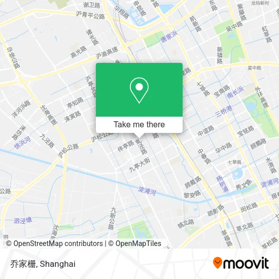 乔家栅 map