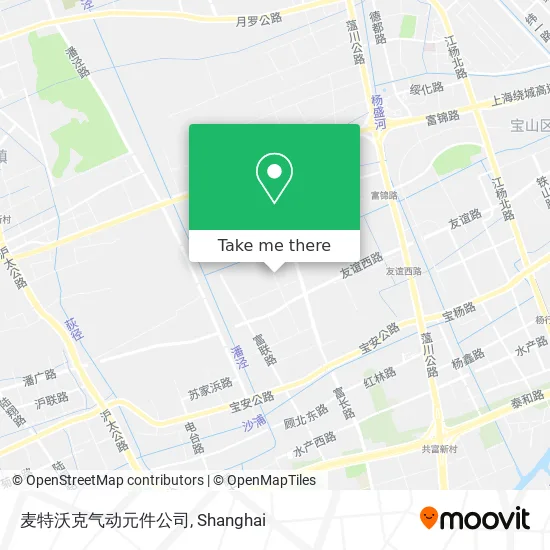 麦特沃克气动元件公司 map