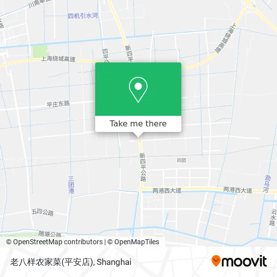 老八样农家菜(平安店) map
