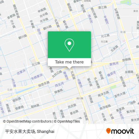 平安水果大卖场 map