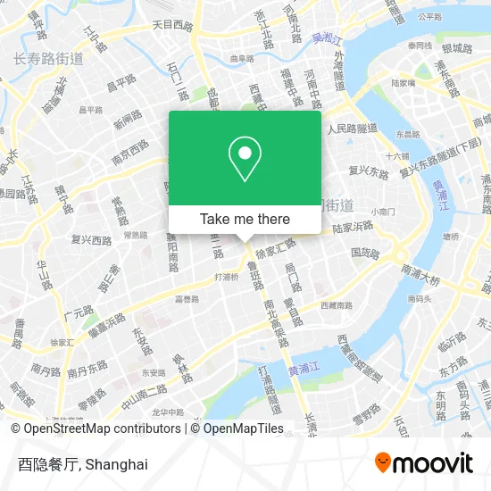 酉隐餐厅 map