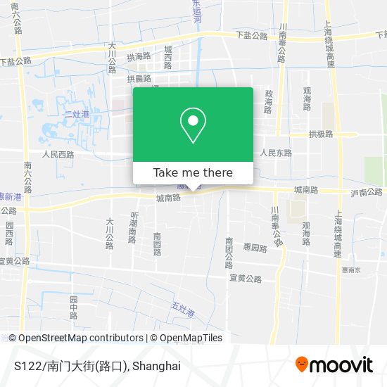 S122/南门大街(路口) map
