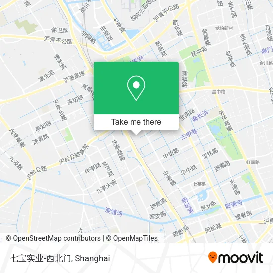 七宝实业-西北门 map