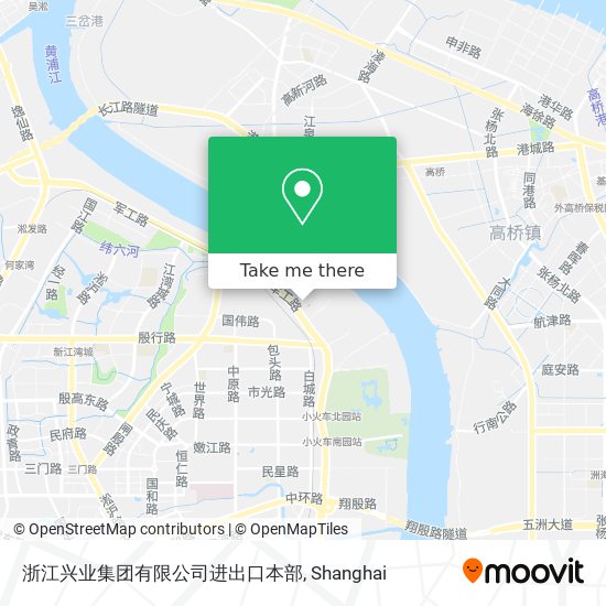 浙江兴业集团有限公司进出口本部 map