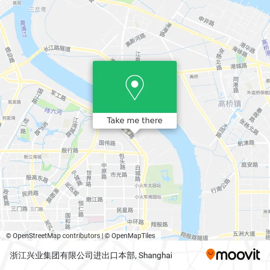 浙江兴业集团有限公司进出口本部 map