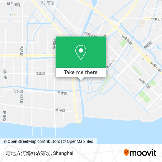 老地方河海鲜农家坊 map