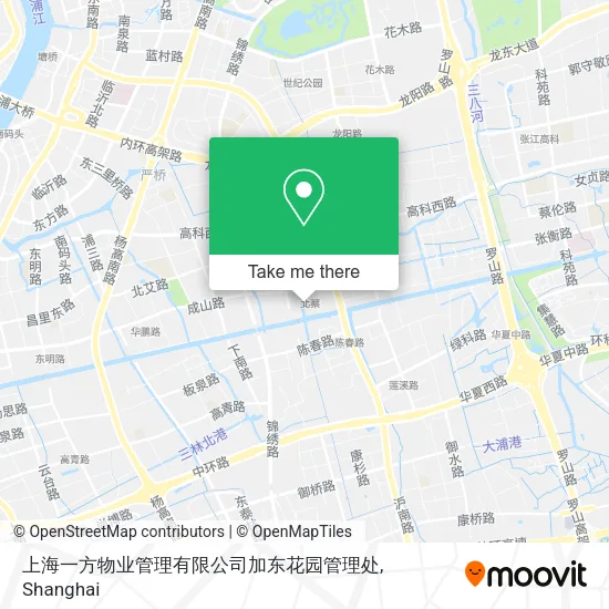 上海一方物业管理有限公司加东花园管理处 map