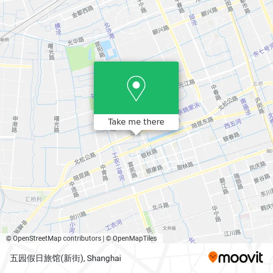 五园假日旅馆(新街) map