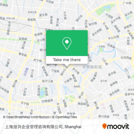 上海游兴企业管理咨询有限公司 map