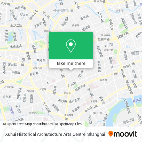 Xuhui Historical Archutecture Arts Centre map