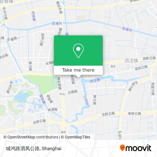 城鸿路泗凤公路 map