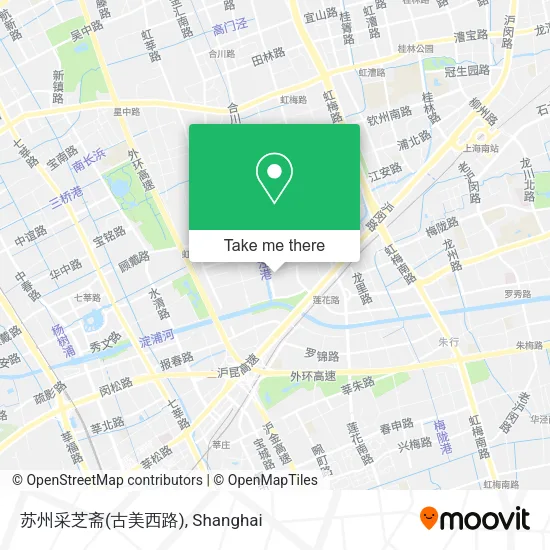 苏州采芝斋(古美西路) map