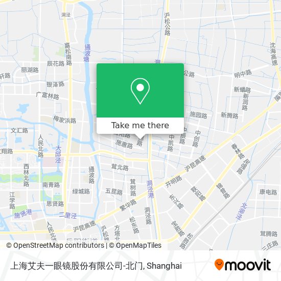 上海艾夫一眼镜股份有限公司-北门 map