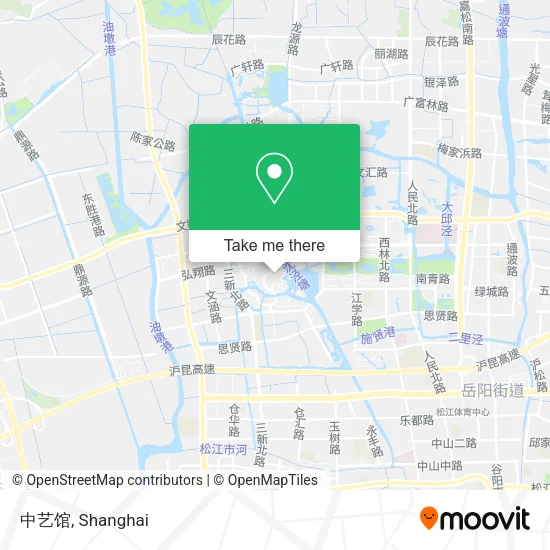 中艺馆 map