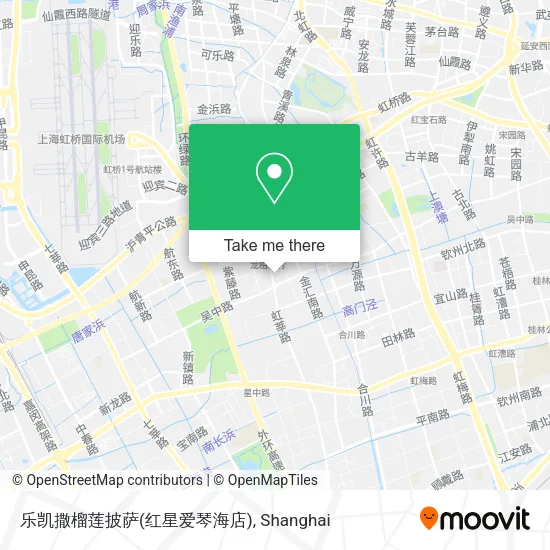 乐凯撒榴莲披萨(红星爱琴海店) map