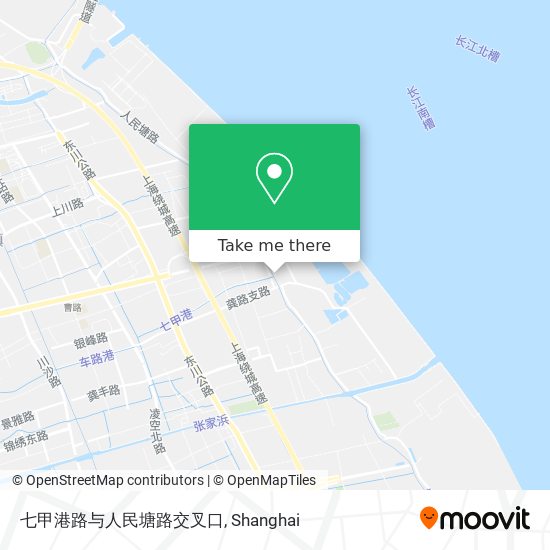 七甲港路与人民塘路交叉口 map