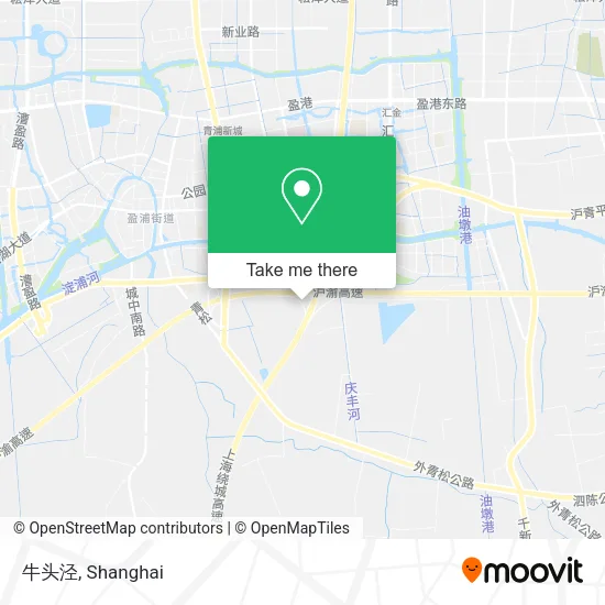 牛头泾 map