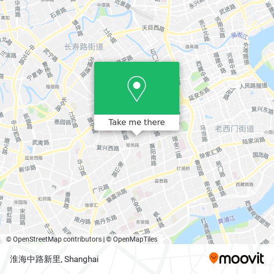 淮海中路新里 map