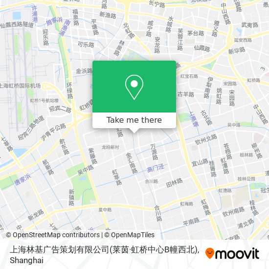 上海林基广告策划有限公司(莱茵·虹桥中心B幢西北) map